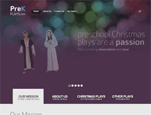 Tablet Screenshot of prekplays.com
